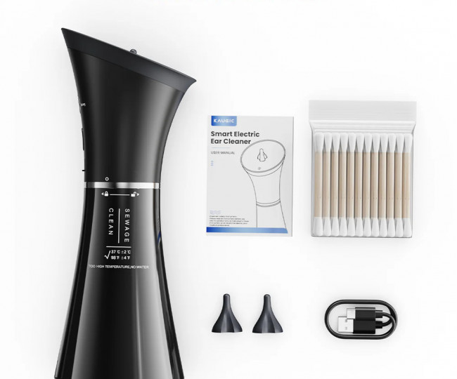 Электрический ирригатор для ушей KAUGIC Smart Water Powered Ear Wax Cleaner